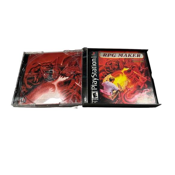 RPG Maker (Sony PlayStation 1, 2000) CIB, Tested, Working - Picture 3 of 7